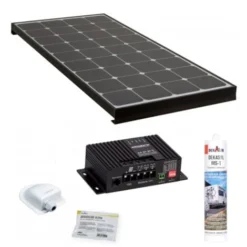 Pack ANTARION BLACK BOOSTER Panneau Solaire 120W + Régulateur Solaire MPPT10