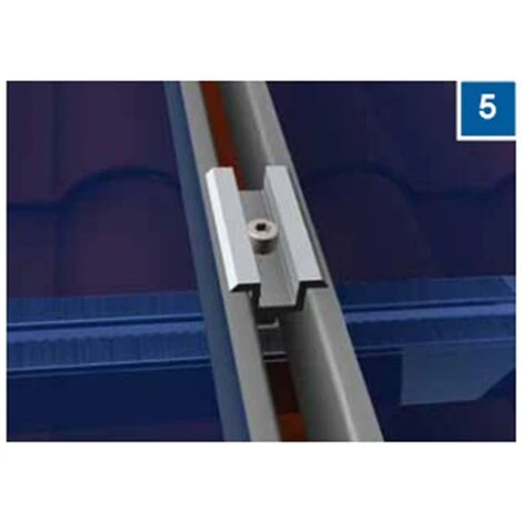 Étau Intermédiaire En Aluminium Pour La Fixation De Modules Photovoltaïques – Image 2