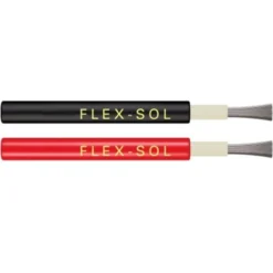 5 M Cable Câble Solaire FLEX-SOL-XL 4mm2 Noir Multicontact