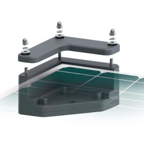 Support De Fixation De Panneau Solaire Pour Camping-car UNIFIX 1.C 40 Mm