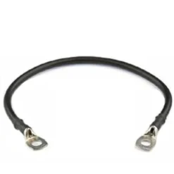 Cordon De Batterie, 25mm², 25cm, Cosse M8, Noir