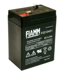 Fiamm Spa Lead Acid Battery 6v 4.5ah Fg10451