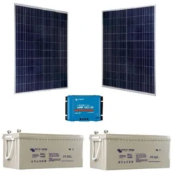 Kit Photovoltaique SITE ISOLE 610Wc Monocristallin - 24V