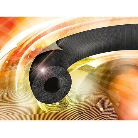 Manchon Isolant Solaire Haute Température 2m - ép. 19mm - Diam. 42mm – Image 2