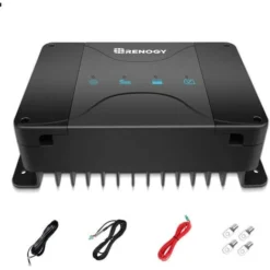 Renogy 12V 50A MPPT Chargeur De Batterie DC à DC Contrôleur De Charge Embarqué Pour Camping-Car Et Panneaux Solaires, Pour Les Batteries De Démarrage Et De Maison