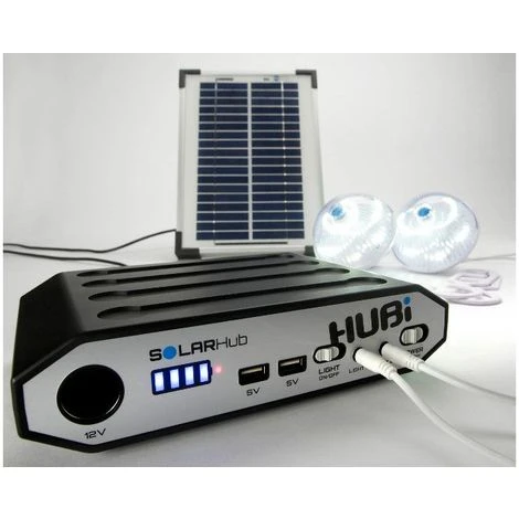 Kit Eclairage Solaire HUBI 2000 – Image 3