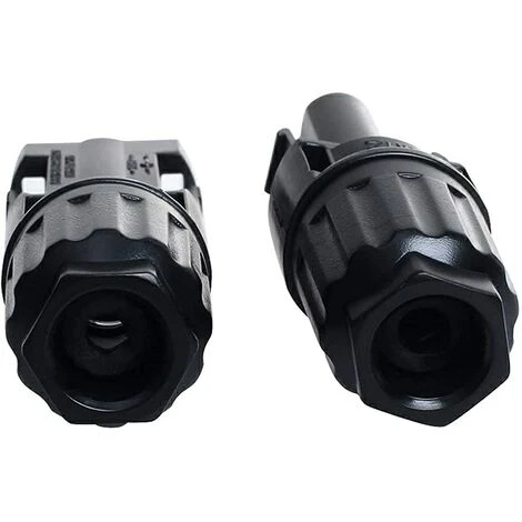 12 Paires Photovoltaique Câble Connecteur, Connecteur PV, Connecteur Solaire Photovoltaïque AVCE Clés Hexagonales, Connecteur Solaire Mâle + Femelle Pour Panneaux Solaires Cable Accessoires – Image 2