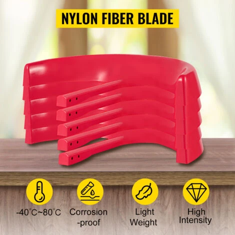 VEVOR Générateur De Turbine éolienne à Lanterne Verticale 100-400 W 12 V 5 Lames – Image 3