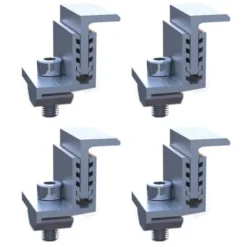 ELLE 4PCS Cmeckt45 Support De Modules Photovoltaïques Solaires Tension Latérale Réglable 35 - 50mm