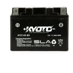 Batterie Gtz14s-bs SLA-AGM - Sans Entretien - Prête à L'Emploi - Equivalente YTZ14S-BS