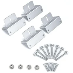 Support En Z Pour Panneau Solaire 4 Pièces Pour Montage Sur Panneau Solaire, Support En Z Avec écrous Et Vis Pour Camping-car, Toit - 100662mm