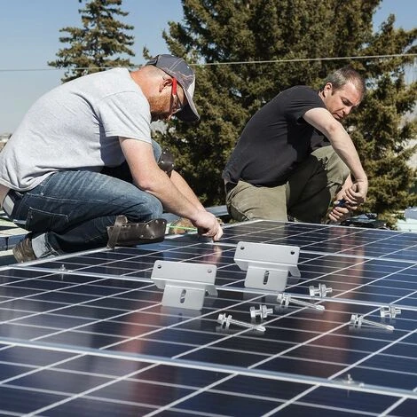 Support En Z Pour Panneau Solaire 4 Pièces Pour Montage Sur Panneau Solaire, Support En Z Avec écrous Et Vis Pour Camping-car, Toit - 100662mm – Image 4