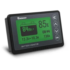 Renogy Moniteur De Batterie 500A Pour Lithium, Alarme Haute Et Basse Tension Programmable