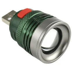 Lampe De Camping LED USB Haute Qualité Portable 3 Modes Mini - Lampe De Poche Extensible 1pcs (lumière Blanche)