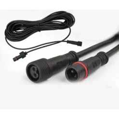 Lampe Solaire 5 Mètres Projecteur Extérieur Lampadaire Spécial étanche Câble D'extension De Cinq Mètres