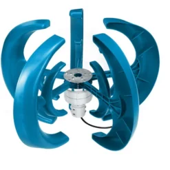 Axe Vertical De Générateur D'éolienne De Lanterne De Rotor De DC 12V 4000W Maximum 5 Lames