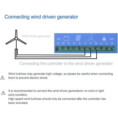 Contrôleur De Charge Hybride Solaire éolien, 1000W Wind 8100W PV Solaire, Contrôleur De Charge D'énergie LCD, Identification Automatique 24V 48V, MPPT, Pour éolienne, Panneau Solaire, Système – Image 4