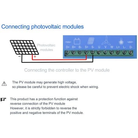 Contrôleur De Charge Hybride Solaire éolien, 1000W Wind 8100W PV Solaire, Contrôleur De Charge D'énergie LCD, Identification Automatique 24V 48V, MPPT, Pour éolienne, Panneau Solaire, Système – Image 5