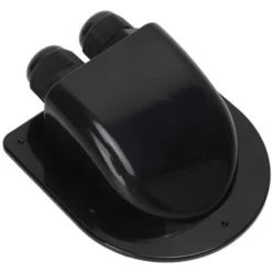 Presse-¨Toupe D'entr¨e De CaBle Solaire, Plastique ¨Tanche ¨¤ Double Entr¨e De CaBle Support De BoTier De Presse-¨Toupe D'entr¨e De CaBle Pour Bateau