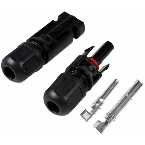 Connecteur Solaire 6 Paires Connecteur Panneau Solaire Photovoltaique Câble Connecteur MC4 Mâle/Femelle Connecteur Solaire Pour Solaire Panneau Photovoltaïque, – Image 2