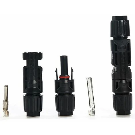 Connecteur Solaire 6 Paires Connecteur Panneau Solaire Photovoltaique Câble Connecteur MC4 Mâle/Femelle Connecteur Solaire Pour Solaire Panneau Photovoltaïque, – Image 3