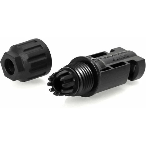 Connecteur Solaire 6 Paires Connecteur Panneau Solaire Photovoltaique Câble Connecteur MC4 Mâle/Femelle Connecteur Solaire Pour Solaire Panneau Photovoltaïque, – Image 4